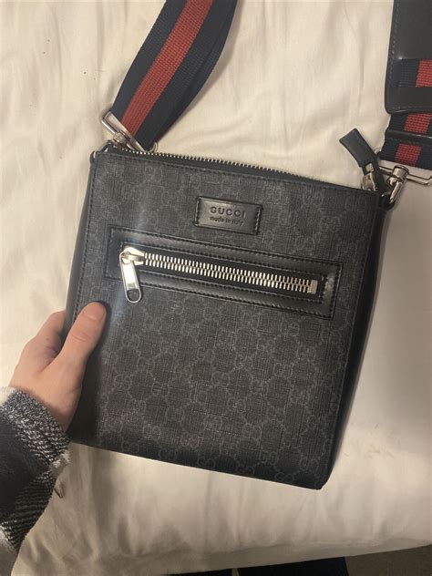 gucci men's messenger bag replica|authentic gucci messenger bag.